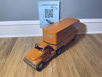 VINTAGE TONKA ALLIED VAN LINES MOVING TRACTOR TRAILER PRIVATE LABEL 1955 |  eBay